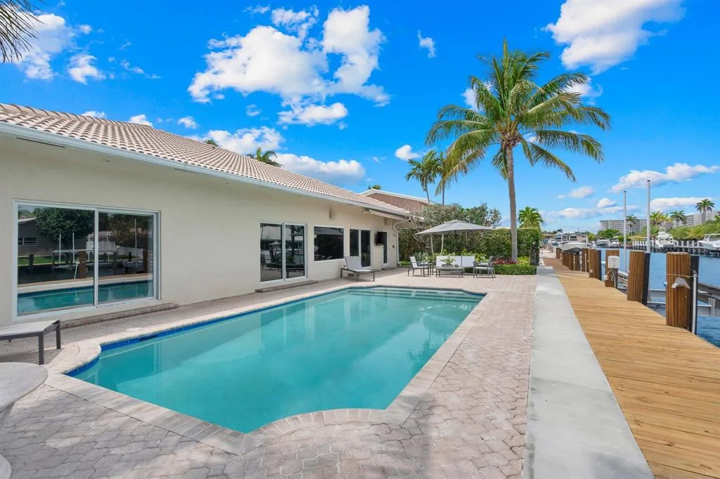 佛罗里达州地产Pompano Beach 3卧3浴 独栋别墅图片 12